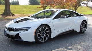 2014  2015 BMW i8 Start Up Test Drive and In Depth Review [upl. by Narod]