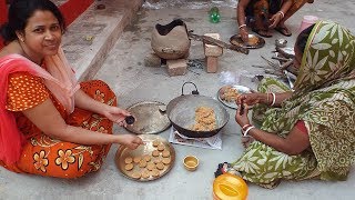 গ্রামের বাড়িতে বানানো দুধের সন্দেশ  Sondesh Recipe  Bengali Sweets Recipe  Village Food [upl. by Ocsic]