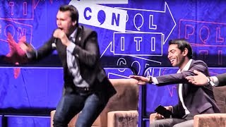 Charlie Kirk Has Complete Meltdown At Politicon [upl. by Kcirdle]