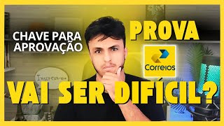 Concurso Correios será Fácil ou Difícil saiba o que esperar e o que você precisa fazer agora [upl. by Anatolio734]