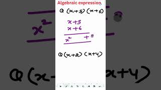 Algebraic Expression class8maths maths class8mathsmatics exercise2 class8chapter2 mathematics [upl. by Glogau925]