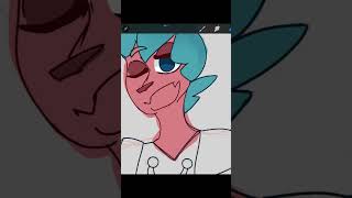 I’m sorbet shark cookie trust speedpaint crk fanart sorbetsharkcookie art artist [upl. by Keyek585]