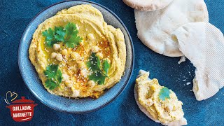 HOUMOUS comment faire  Recette facile et rapide apéro tuto [upl. by Irisa]