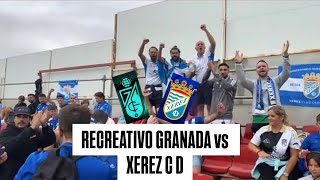 CALIENTA QUE SALES 3 Recreativo Granada vs Xerez C D  XCD  EN DIRECTO [upl. by Adyht]