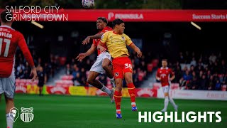 HIGHLIGHTS  Salford City 12 Grimsby Town [upl. by Meid]