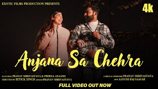 Anjana Sa Chehra Official Music Video  latestsong  New Romantic Song  Valentine Love Song 2024 [upl. by Sabra725]