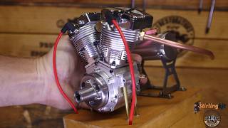 This Miniature VTwin Motorcycle Engine is a absolute beast [upl. by Laverna]