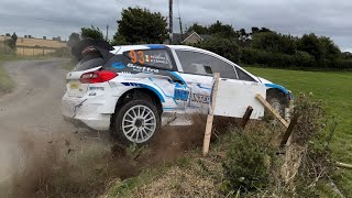 Wexford Stages Rally 2024 Crash Spins amp Action [upl. by Arodoet]