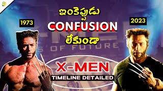 XMen Timeline Explained in Telugu  Complete XMen Wolverine amp Deadpool Timeline in Telugu  DeepFo [upl. by Rempe]