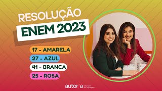 Enem 2023  Autoria Linguagem  Questão 17  Linguagens prova amarela [upl. by Jere903]