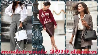 💃 Die neue Ideen zu mode herbst 2019 damen [upl. by Annmaria]