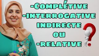 Subordonnées complétive interrogative indirecte et relative [upl. by Cecilius174]