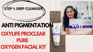 Best Facial for Salon amp Home  Oxylife Proclear Pure Oxygen Facial Kit [upl. by Montfort]