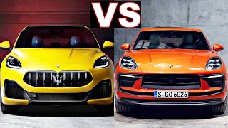 2023 Maserati Grecale vs Porsche macan 2023 Excellent sport SUVs maserati grecale porsche macan [upl. by Ttiwed]