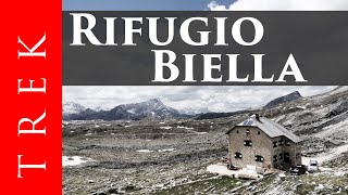 Dal Rifugio Pederü al Rifugio Biella alla Croda del Becco  Seekofel Hütte [upl. by Boeschen71]