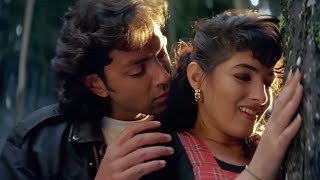 Love Tujhe Love Main  Barsaat  Twinkle Khanna Bobby Deol  Kumar Sanu Alka Yagnik  90s Hits [upl. by Jojo113]