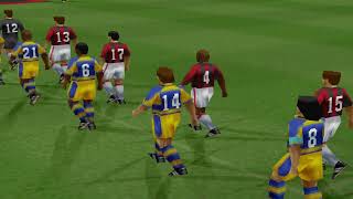 Wining Eleven 2000 Master League Parma  Milan [upl. by Damha]