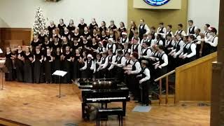 Beckendorff Junior High Choir Song Frosty The Snowman [upl. by Inahteb]