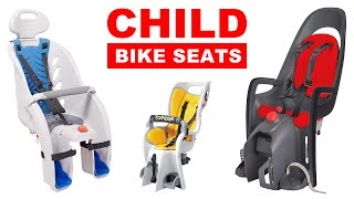 🚴 Rear Mounted Child Bike Seats for 2022  Schwinn Topeak Babyseat II Burley Dash Thule Hamax [upl. by Lyndon]