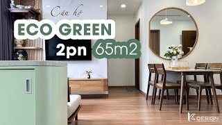 THIẾT KẾ amp THI CÔNG NỘI THẤT CĂN HỘ ECO GREEN [upl. by Nyvek195]