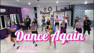 DANCE AGAIN  JLO FT PITBULL  ZUMBA  DANCE AGAIN ZUMBA  NITA AMALIANA  NITA AURORA [upl. by Jamal]