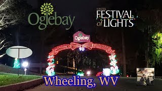 Oglebay Festival Of Lights 2019  Wheeling WV [upl. by Angelle200]