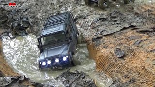 Mudding at Chestnut Ave Scale RC 4x4 offroad trucks [upl. by Huntlee861]