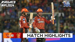 IPL 2024 RCB vs SRH 30th Match Full Highlights  RCB vs SRH IPL Highlights 2024 [upl. by Paget]