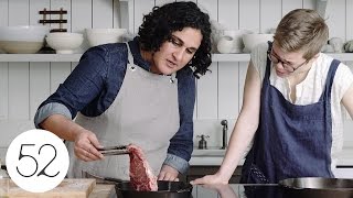 How to PanSear Steak with Samin Nosrat [upl. by Bunnie]