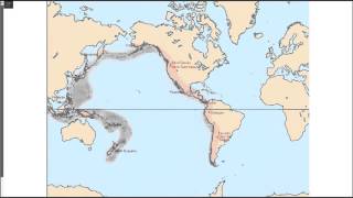 Localisation des volcans dans le monde [upl. by Drallim]