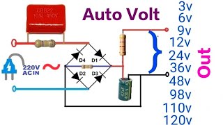 Convert 220v ac to 3v6v12v24v48v60v98v110v120v DC Led drivermulti output converter [upl. by Atteynod]