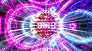 4K Disco Ball Lights and Stunning Effects VJ Relax with Disco music [upl. by Love]