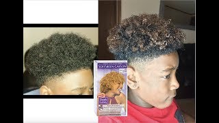 HOW TO DYE ENDS OF MENS HAIR [upl. by Stormi]