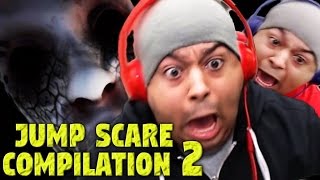 HILARIOUSSCARY JUMP SCARE COMPILATION 2 [upl. by Norek174]