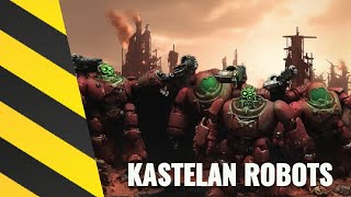 Mechanical Mastery Painting Mars Kastelan Robots  Warhammer 40k [upl. by Hubing801]