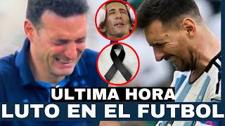 LUTO TOTAL EN LA COPA AMERICA 2024 por MUERTE DE FUTBOLISTA ARGENTINO ¡LIONEL MESSI DESTROZADO [upl. by Launce]