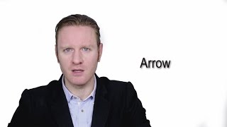 Arrow  Meaning  Pronunciation  Word World  Audio Video Dictionary [upl. by Llehcnom]