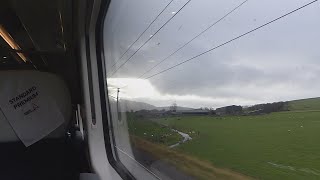 Carstairs Junction on an Avanti Pendolino 141123 [upl. by Anitnahs]