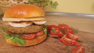 How to Make the Best Lentil Burgers  Lentil Patties Recipe [upl. by Akins]