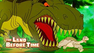 The Biggest Sharptooth Fight  Film Clip  The Land Before Time [upl. by Woodruff]