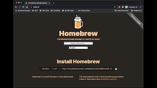 Everything you need to know about Homebrew [upl. by Arlana]