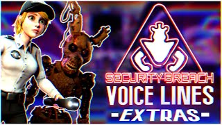 Fnaf Security Breach Glamrock Chica All Voice Lines With Subtitle [upl. by Norahc]