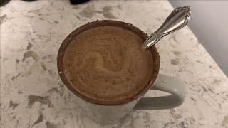 Carob Hot Cocoa Vegan paleo sugarfree [upl. by Bertina]