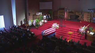 The funeral of Deputy Cailee Campbell [upl. by Cadmarr797]