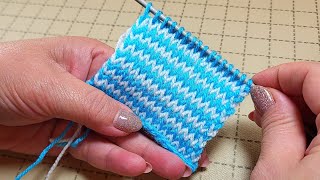 Easy Tunisian Crochet Baby Blanket Model For Beginners [upl. by Isabeau]