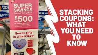 Walgreens Couponing  How to Stack Coupons  Store Coupons Vs Manufacturer Coupons Lesson One [upl. by Odilo184]