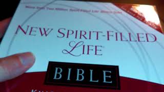 MyBibleLibrary New Spirit Filled Life Study Bible NLT [upl. by Nehcterg]