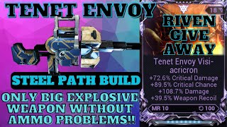 This Warframe Tenet Envoy Build with Riven Is Freaking INSANE [upl. by Klingel]