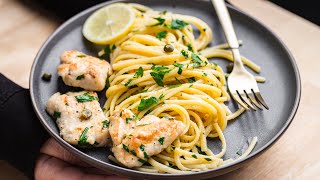 Chicken Piccata  A Classic Made Way Better [upl. by Alisia]