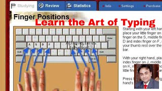 Training of Typing in Urdu  Method to increase Typing Speed  Start typing with Typing Master [upl. by Piggy]